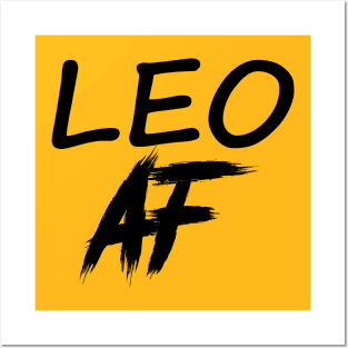 LEO AF BLACK Posters and Art